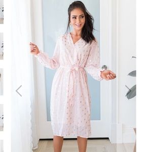Neesee’s Dresses Pink Midi Dress